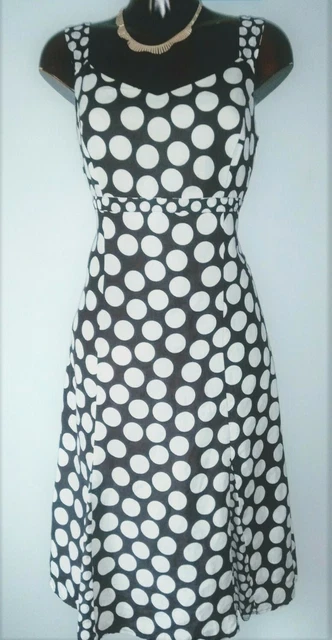 chinese dress ladies Universal Standard Women's Sunshower Abstract Print Linen Blend Midi Dress - Black
