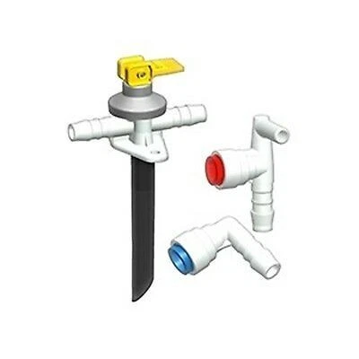 Raccord Tuyau Rouge 10mm Pour Chaudière Truma Combi (2019) - Réf. 34020-63900