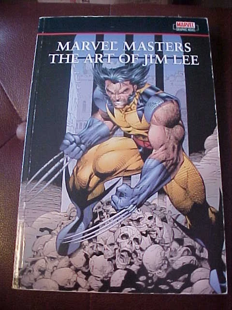 MARVEL MASTERS THE Art of Jim Lee Comic Book From Japan $590.28