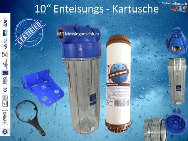 1 SINGLE EISENFILTER Wasser Filter Enteisung Brunnenfilter EUR 49,90 -  PicClick DE