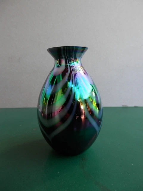 Pichet En Verre Violet Kralik - Style Opaque, Filet, Vintage - Déco Rétro