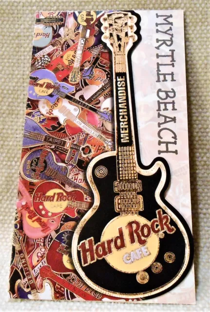 Hard Rock Cafe Myrtle Beach Merchandise Pamphlet Brochure - See Pictures
