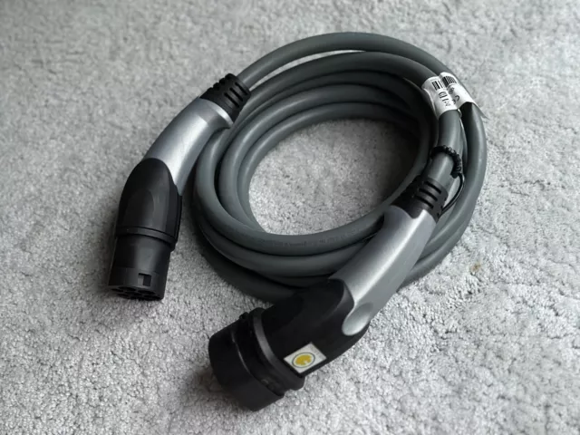 Genuine Mini Electric F60 22kW EV Hybrid Type 2 Fast Charging Cable 3-phase, 32A