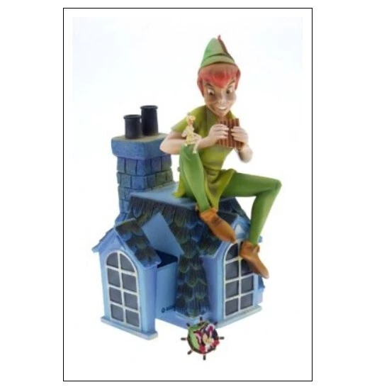 Disney Peter Pan Tinker Bell On Rooftop Pin Box Limited Edition NEW F