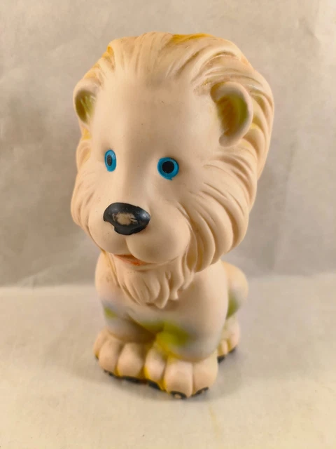 ANCIEN POUET POUET Le Petit Lion Titus Made in France Lafargue Ortf