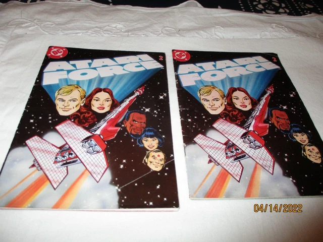 ATARI 2600 DC COMICS ATARI FORCE MINI VOL 1 No 2retro 1982 comics 2 copies