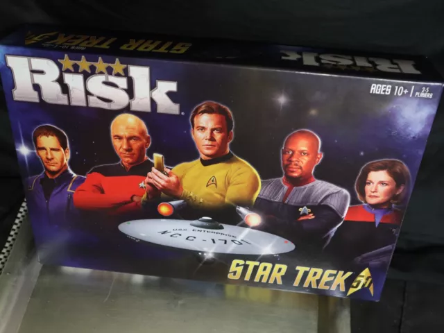 RISK Star Trek 50th Anniversary Edition Board Game Complete* Excellent Condition