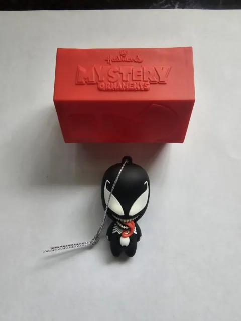 Hallmark Mystery Ornaments Marvel Spider-Man Venom Christmas Display Figure