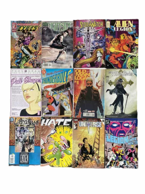 Marvel DC Image Comics Job Lot X 12 Comic Book Bundle Various Titles Set 1