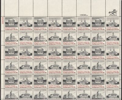 1979 Architecture Sc 1779-82 1782a 4 different designs mint sheet of 40