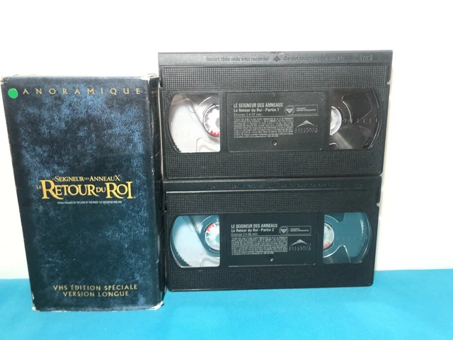 LE SEIGNEUR DES Anneaux Le retour du roi Version Longue VHS tape