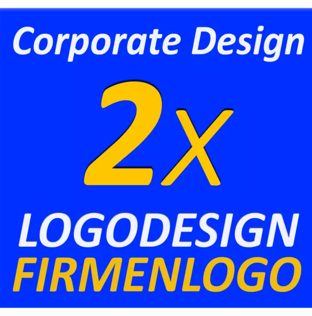 2x Logo Vorschläge Layout Existenzgründung Firma Firmenlogo Corporate Design