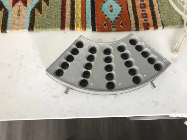 HP 7673 autosampler Tray Segment Vials 26-50 GC used condition