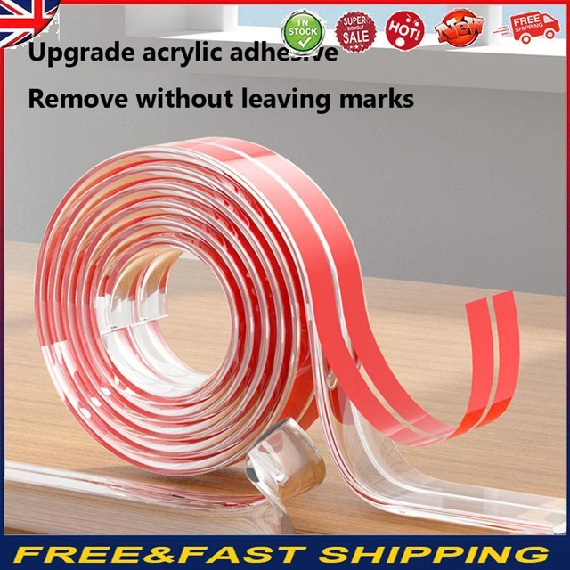 Transparent Furniture Guard Home Baby Anti-collision Protection Strip (10MM*2M)
