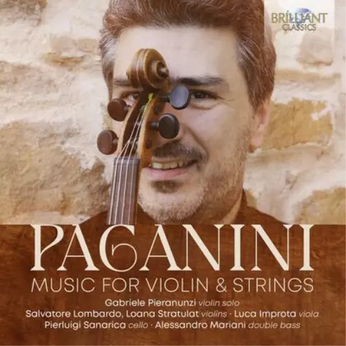 Nicolo Paganini Paganini: Music for Violin & Strings (CD) Album