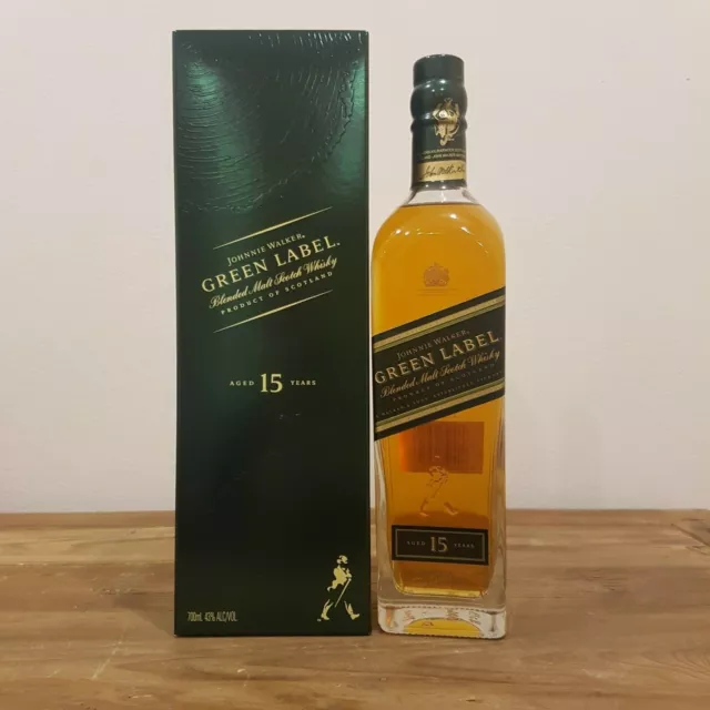 Johnnie Walker Green Label Scotch Whisky 700mL 2015 Version