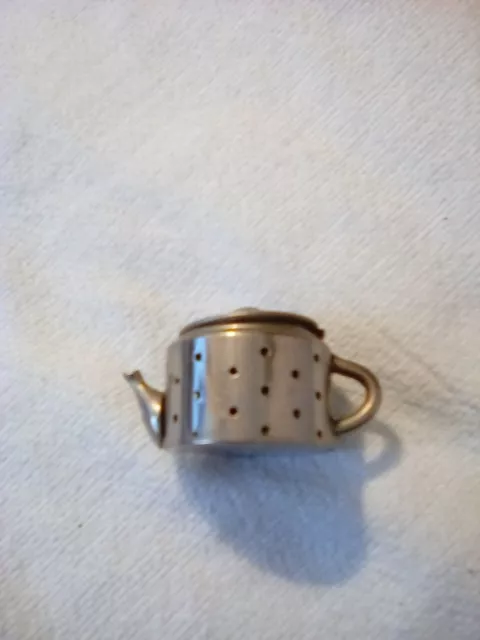 Vtg Collectible Teapot Tea Strainer Steeper Occupied Japan 