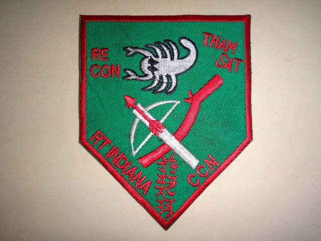 VIETNAM WAR US 5th Special Forces Group MACV-SOG RT INDIANA CCN Patch £ ...