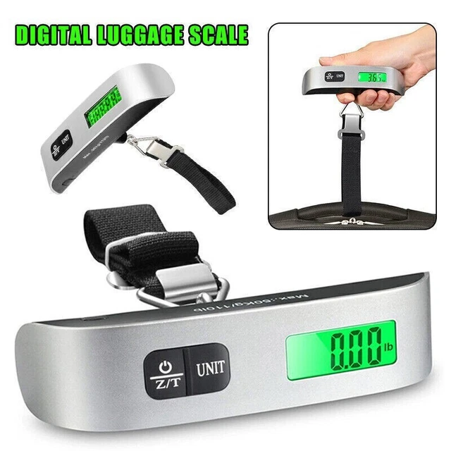 50KG Digital Travel Portable Handheld Weighing Luggage Scales Suitcase Bags