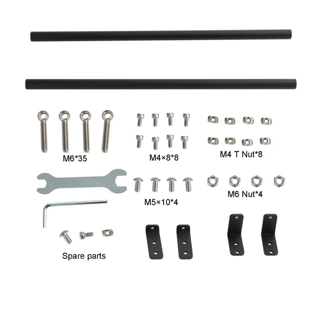 3D Printer Parts Support Rod Fit for Ender-3/Ender3 V2/ENDER3 PRO/ENDER3X 2