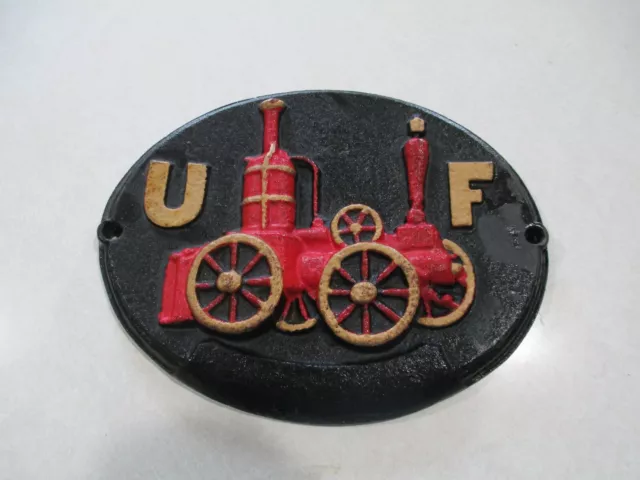 Vintage Cast Iron United Fireman's Insurance Co of Philadelphia Fire Mark