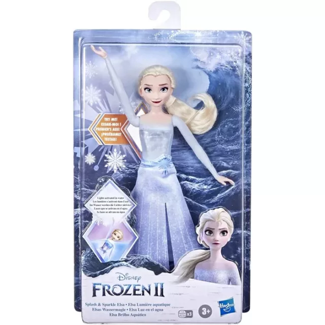 Frozen Elsa Corpetto Luminoso bambola che si illumina in acqua Hasbro