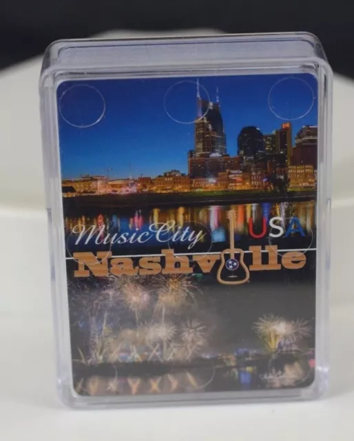 Nashville Tennessee Music City Celebration Souvenir Playing Cards