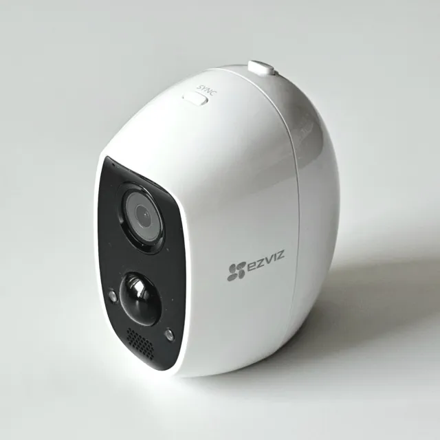 Ezviz C3A Battery Powered, 1080p FHD Wi-Fi Camera, IR Night Vision, PIR