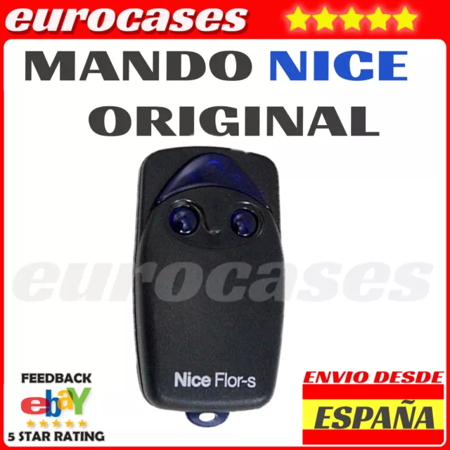 Mando De Garaje Nice Original Flors Flor-S Flor2-S Flo2R-S Flors Flor S 2 Botone