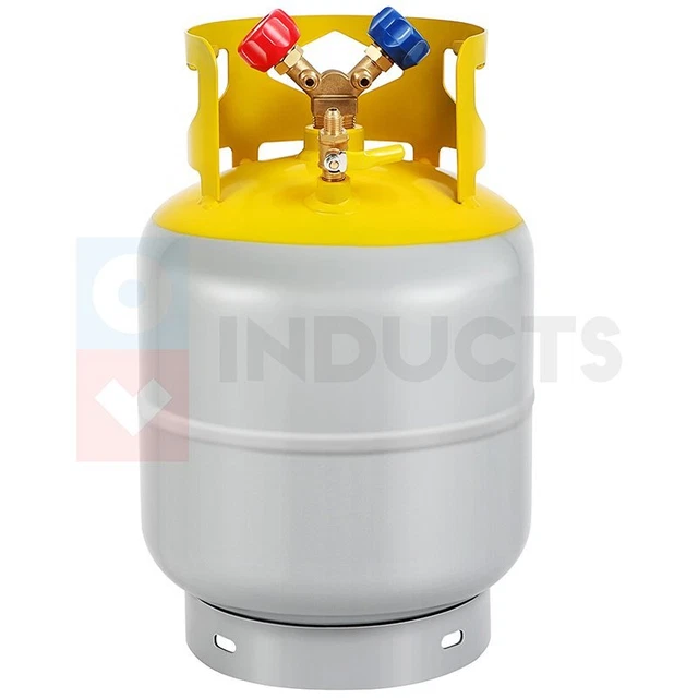 30LB Refrigerant Recovery Storage Tank with Double Valve for Liquid/Vapor Tank 30LB Refrigerant Recovery Storage Tank with Double Valve for Liquid/Vapor Tank