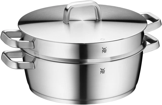 WMF HAUSRAT Iconic Bräter mit Dampfgareinsatz,