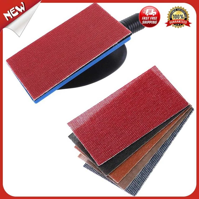 es Sanding Block Hand Dust Extraction Grinding Dust Free Abrasive Tool (A)