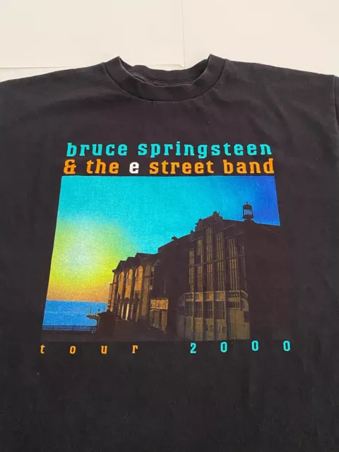 Vintage 2000 Bruce Springsteen & The E Street Band Tour T-Shirt Size L