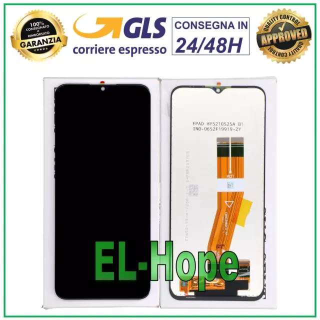 Display Lcd Pari Originale Service Samsung Galaxy A02S Sm-A025G Touch Screen