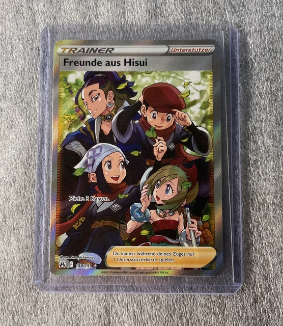 Pokemon Zenit der Könige - Freunde aus Hisui Trainer 148/159 DE Crown Zenith