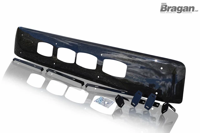 Visière + Fixation Pour MAN tgx Pré 2015 xxl Cab Acrylique Couleur Protection