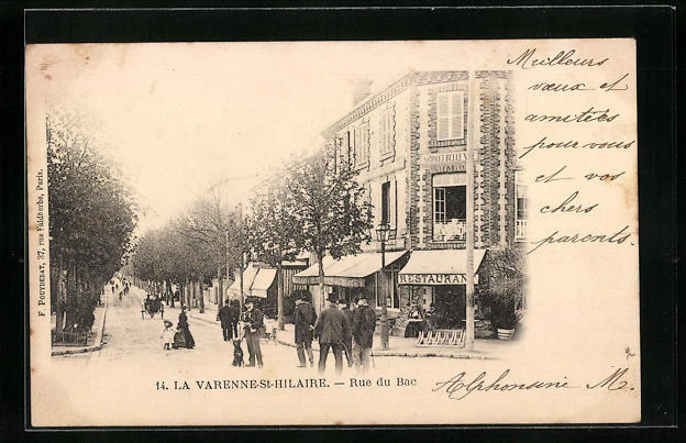 CPA La Varenne-St-Hilaire, Rue du Bac