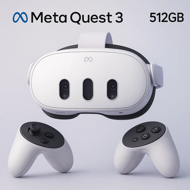 META QUEST 3 512 GB VR Headset - Sehr Gut EUR 416,31 - PicClick DE