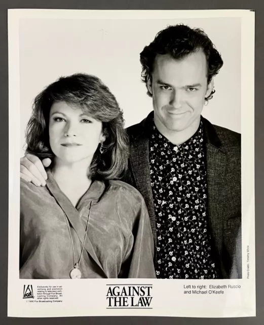 1990 Against The Law TV Show Series VTG Reprint Press Photo Elizabeth Ruscio