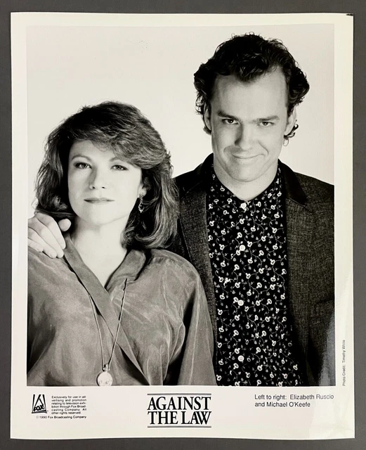 1990 Against The Law TV Show Series VTG Reprint Press Photo Elizabeth Ruscio