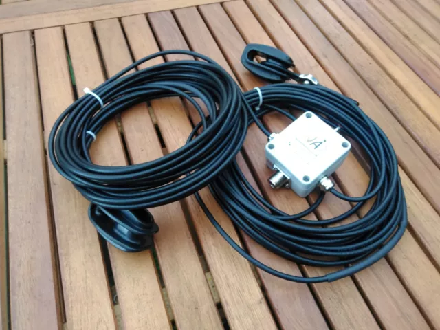 Double Bazooka Antenna 60 meter band 2