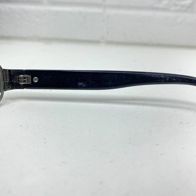 CHRISTIAN DIOR Eyeglasses Frame Black Silver Womens  53-15-135 17513 7