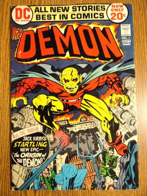 The Demon #1 Jack Kirby Premiere Issue Key Origin Etrigan 1st Print DC Universe