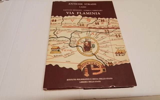 Messineo/Carbonara, Via Flaminia, Antiche strade Lazio, 1993, 29mr26 Messineo/Carbonara, Via Flaminia, Antiche strade Lazio, 1993, 29mr26