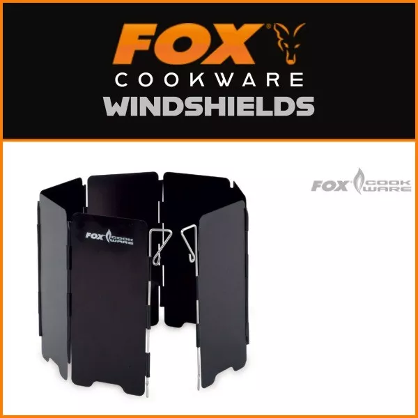 Fox Stove Windshields - Both Sizes | New - Carp Fishing/Camping