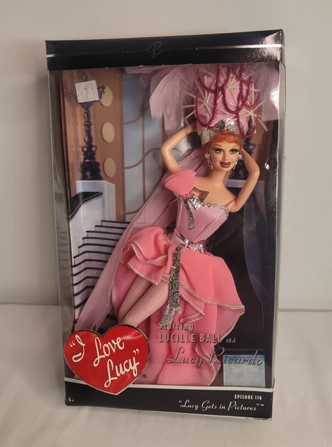 Barbie I Love Lucy Episode 116 Lucy Gets In Pictures Doll 2006 Mattel NEW READ