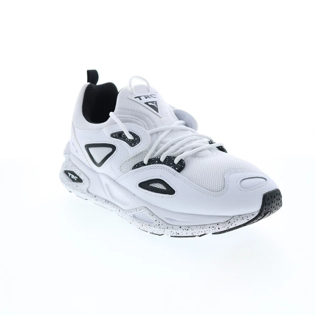 Puma TRC Blaze Chance Herren Weiß Leinwand Sneaker 42.5