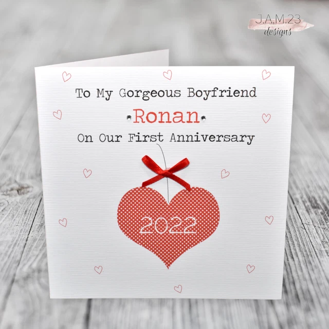 Cartolina Messaggio D'amore Biglietto Di Compleanno Romantico - Per Fidanzato, Marito O Partner Speciale Biglietto San Valentino - Foto 2