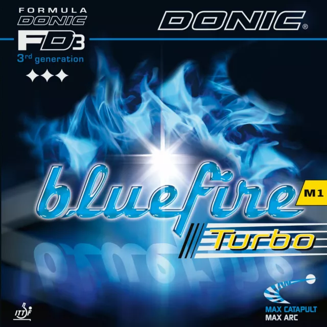 Donic Bluefire M1 Turbo Tischtennisbelag
