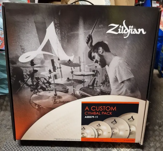 zildjian a custom Box Set Brand New Never Opened